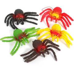 Пауки Резиновые Большие 15см, в ассортименте
