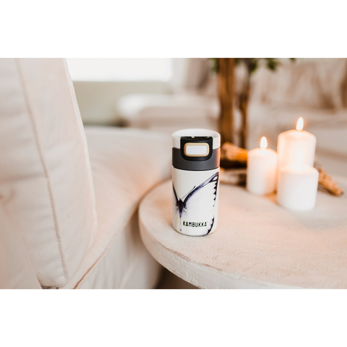 Термокружка Kambukka Etna (300 мл), Бабочка, арт. 11-01027 - фото 5