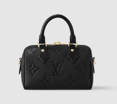 Сумка Louis Vuitton Speedy 20 с плечевым ремнем черный