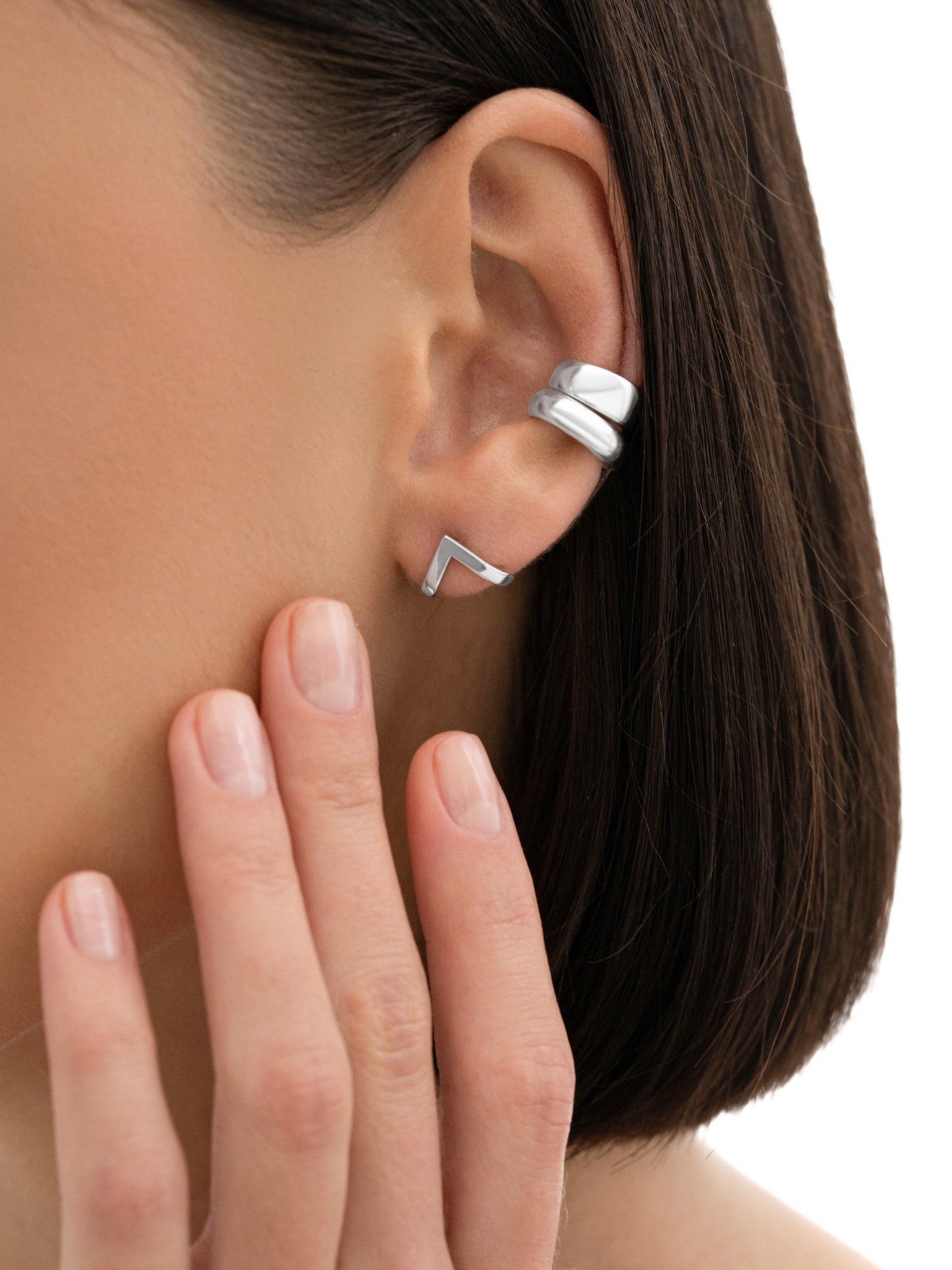 Серьги Риф mini