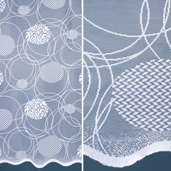 Тюль жаккард, пр-во Турция, ш. 120 см