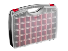 ЗУБР ДОН-80, 425 х 330 х 85 мм, двухсторонний органайзер с 80 ячейками (38036-80)