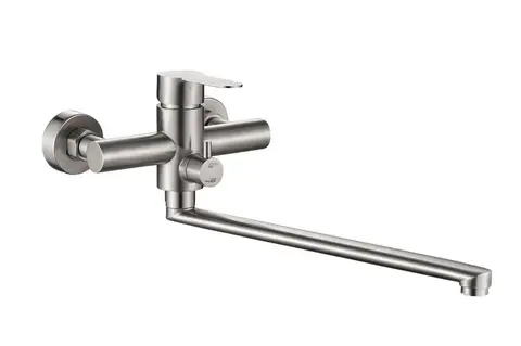 Смеситель для ванны Haiba HB 22801 сталь