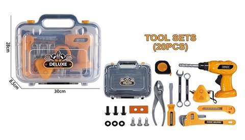 Инструменты в чемодане 20 эл, 30*28