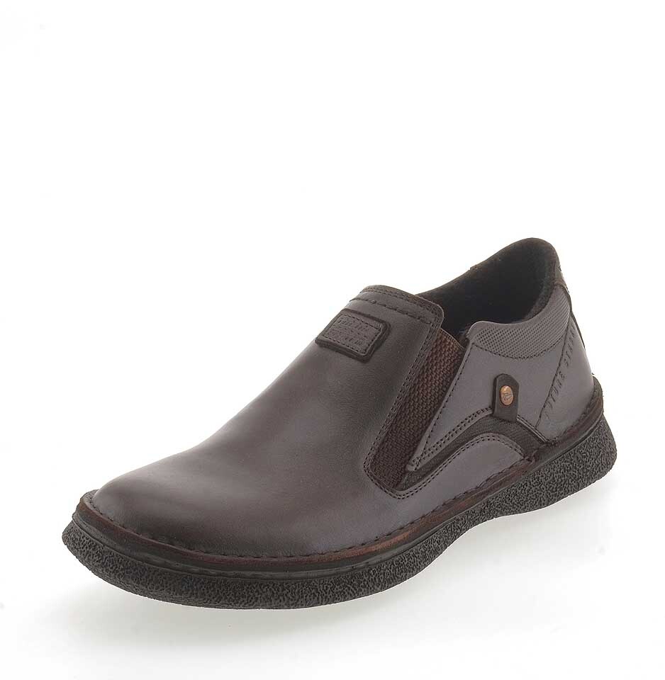 Полуботинки мужские TOFA 882201-4 коричневые