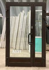 Дверь Алюминиевая Б/У 235(в) х 148(ш) Входная