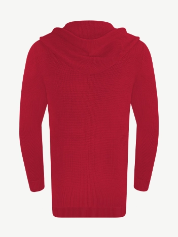 Кардиган с капюшоном из экохлопка