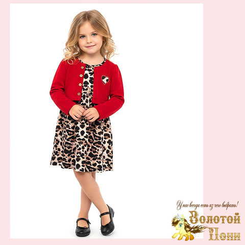 Платье девочке (2-5) 251112-R6054