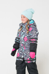 шапка  для девочки  КВ 20160/ш/светлая бирюза