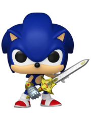 Фигурка Funko POP! Games Sonic The Hedgehog Sonic with Caliburn NYCC25 (Exc)