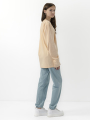 170013C-19 Пижама для девочки (футболка с длинным рукавом, брюки), Полынь