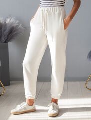 Брюки из петельчатого футера-трехнитки  D44.079 (107115)