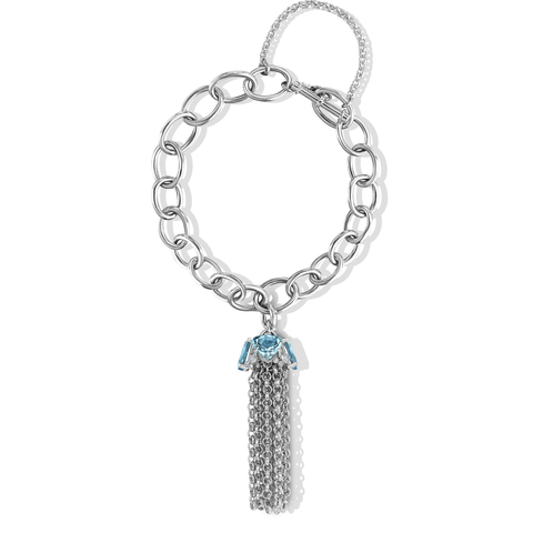 Браслет с Топазами и Кистью