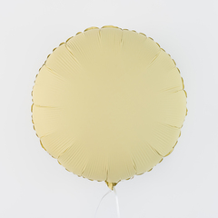 Г 18''/46 см, Круг, Матовый, Сливочное масло, 1 шт.