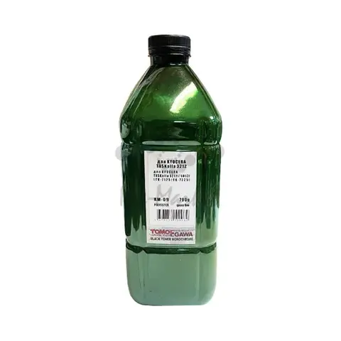 Тонер TOMOEGAWA KM-09 для KYOCERA TASKalfa 3212i/4012i (TK-7125/7225) флакон 790гр Polyester, Green Line