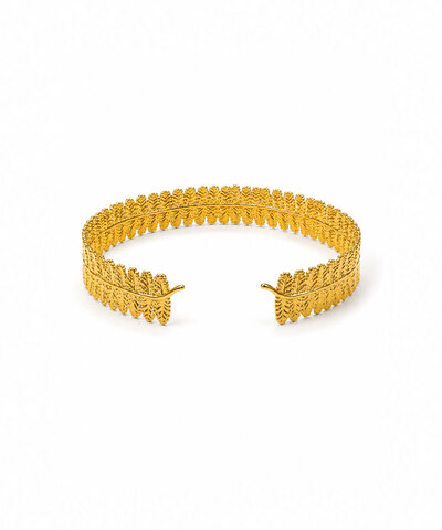 Чокер Папоротник gold