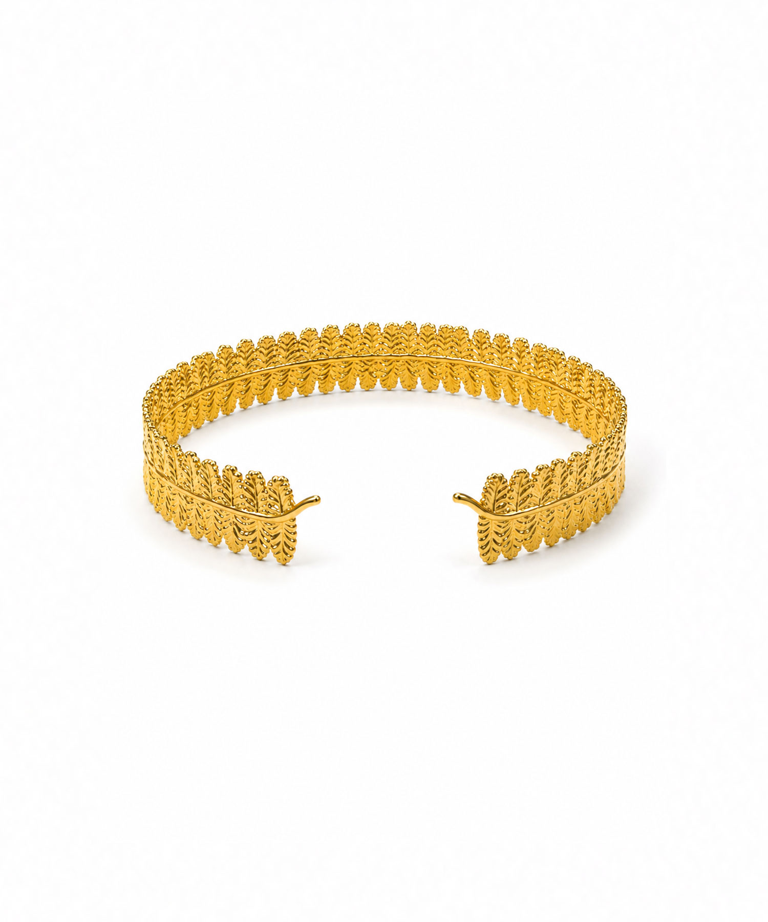 Чокер Папоротник gold