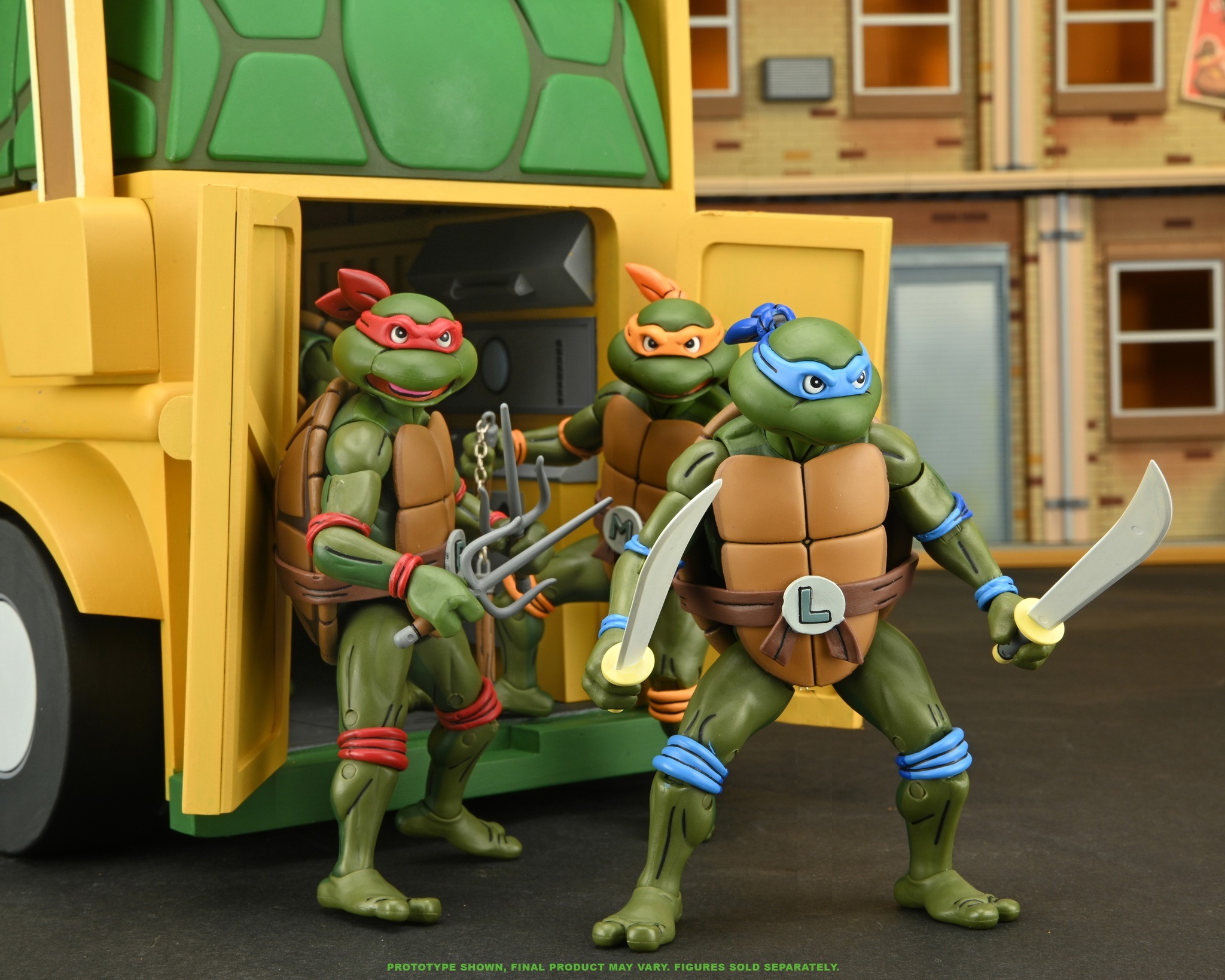 Фигурка NECA Teenage Mutant Ninja Turtles: Turtle Van – купить по выгодной  цене | Интернет-магазин комиксов 28oi.ru