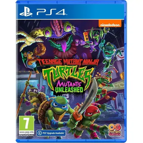 Игра Teenage Mutant Ninja Turtles: Mutants Unleashed (PS4)
