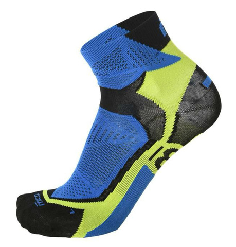Элитные короткие носки Mico X-Performance Run Extralight Weight Blue для бега