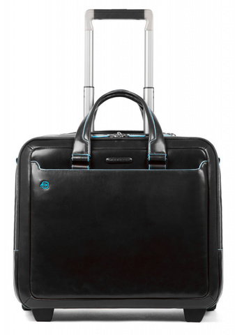 Сумка дорожная Piquadro Blue Square, кожа натуральная, чёрный (BV5014B2/N)