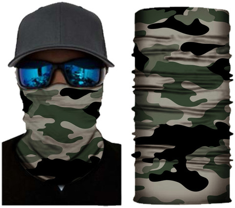 Картинка бандана-труба Skully Wear Tube camo s178 - 2