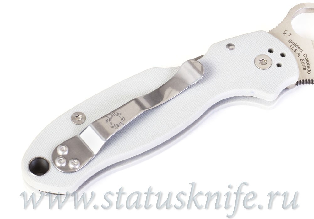 Нож Spyderco Paramilitary 3 C223GPGYCW Cruwear