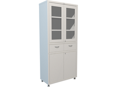 Double-leaf medical cabinet HILFE МД 2 1780 R-1