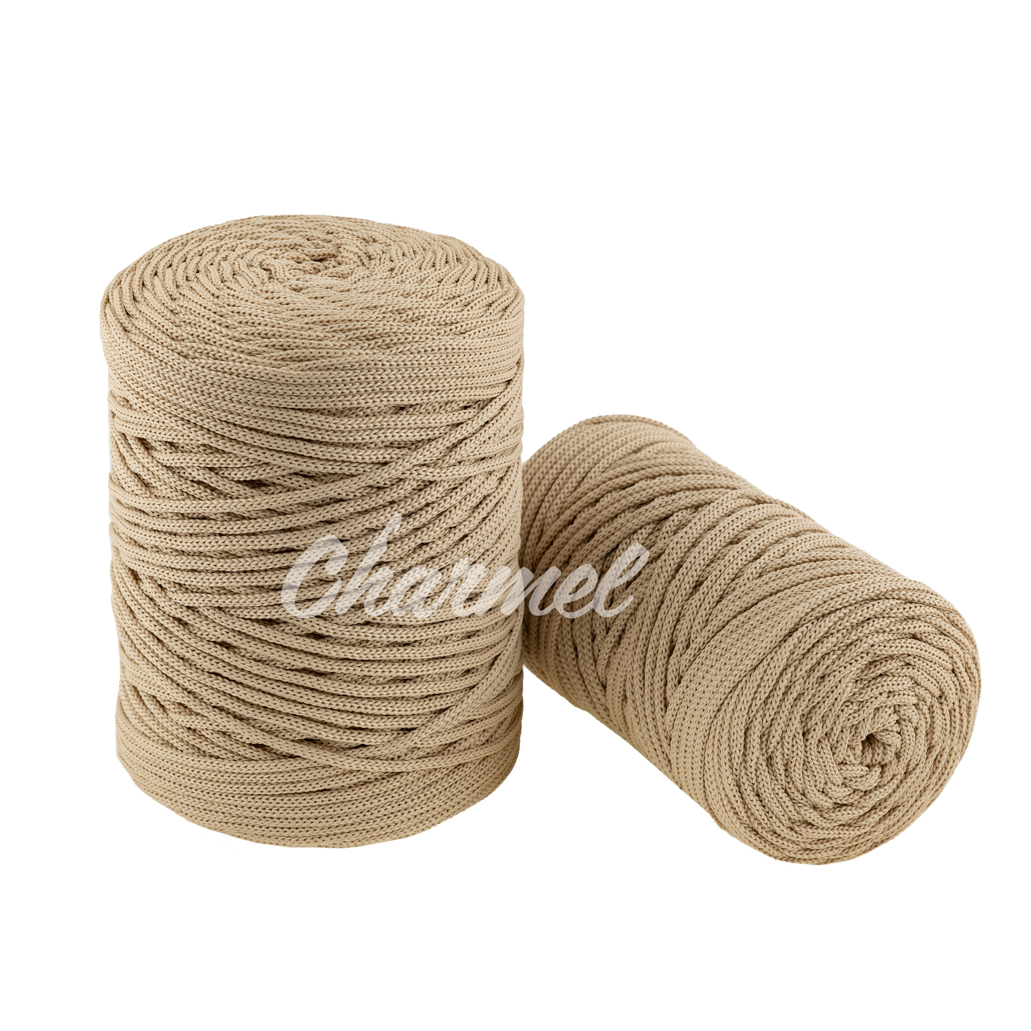 Polyester cord 3 mm with core 200 mts, macramé rope 3 mm, rope for