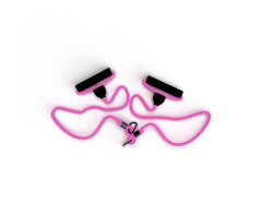 Фитнес платформа\горнолыжный тренажёр DFC Perfect Balance SC-S107P розовый