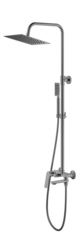 Стойка душевая со смесителем HAIBA HB24533-3 графит