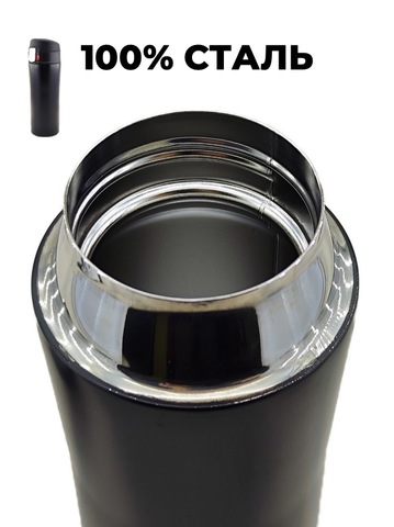 Картинка термостакан Skully ES-B23 Black - 3