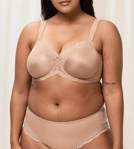 Бюстгальтер Минимайзер Triumph Ladyform Soft W X беж