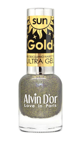.Alvin D`or Лак для ногтей SUN GOLD тон 6411  15мл