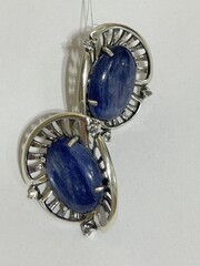 Чаша (серьги из серебра)