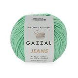 Пряжа Gazzal Jeans 1107 ментол