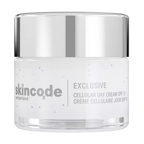 Skincode Exclusive: Клеточный омолаживающий дневной крем SPF 15 для лица (Cellular Day Cream SPF 15)