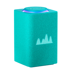 Умная колонка Яндекс Станция Макс с Zigbee, Бирюзовый