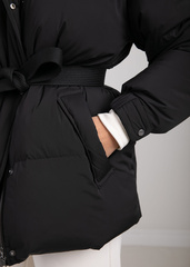 Куртка пуховая Naumi  1746 black в наличии