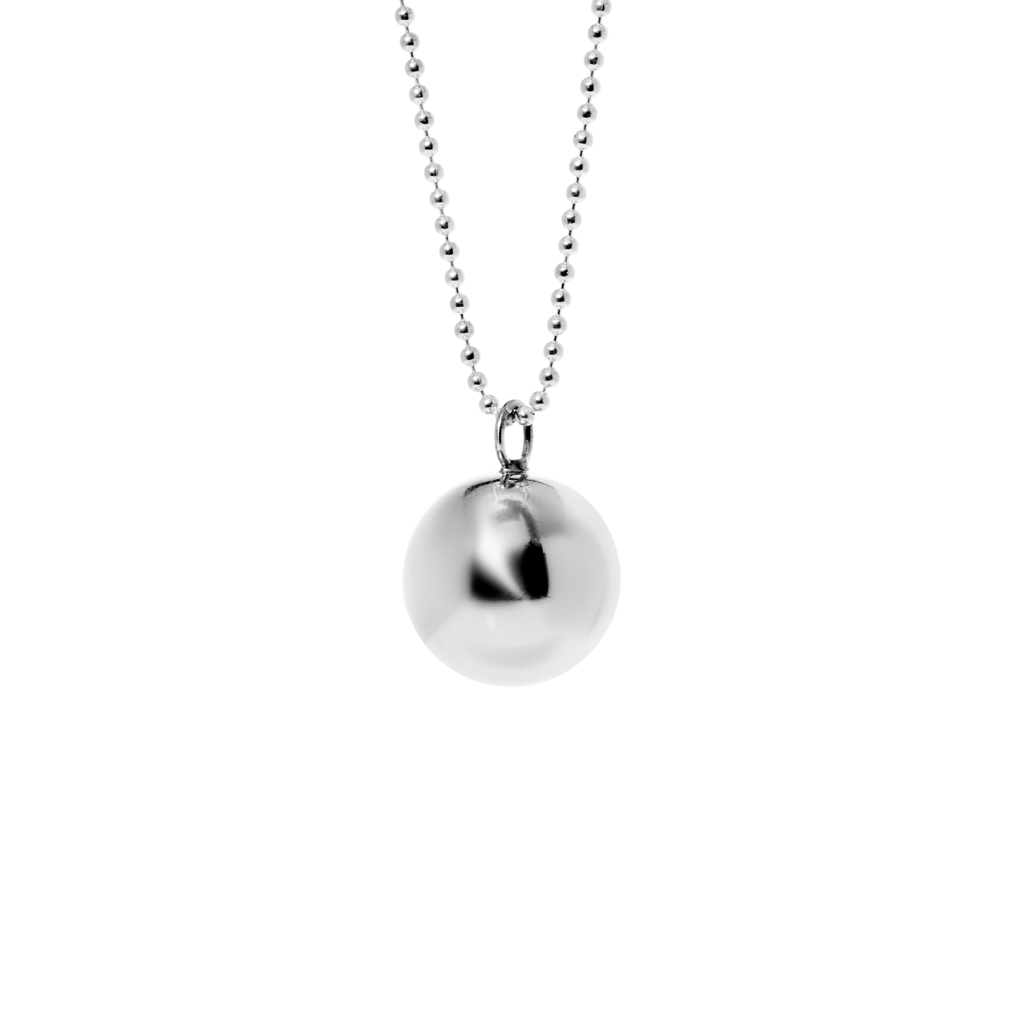 

Колье Glossy Ball - Silver