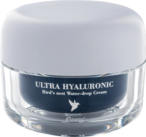 Интенсивно увлажняющий крем для кожи лица Esthetic House Ultra Hyaluronic Acid Bird's Nest Water-Drop Cream