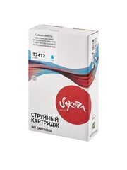 Контейнер с чернилами Sakura C13T741200 (T7412 C) для Epson SureColor SC-F6000/F7000/F6200/F7200/F7000/F9200, голубой, 1000 мл.