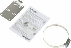 MikroTik PowerBOX with 650MHz CPU, 64MB RAM, 5xLAN (four with PoE out), RouterOS L4, outdoor case, PSU, PoE, mounting set