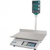 Весы торговые настольные CAS AP-1 (15M Big Tr.), RS232, 15кг, 2/5гр, 255x440, увеличенная платформа, с поверкой, со стойкой