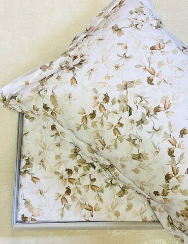 Постельное белье 2 спальное евро Mirabello Arbor бежевое