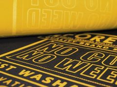 Бумага для флокирования изображения Flock Finishing Sheet AT Citron Yellow, желтая, 49.5 см x 34,5 см