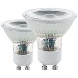 Лампа (комплект 2 шт.) Eglo LED LM-LED-GU10 2X3,3W 240Lm 3000K  11475 1