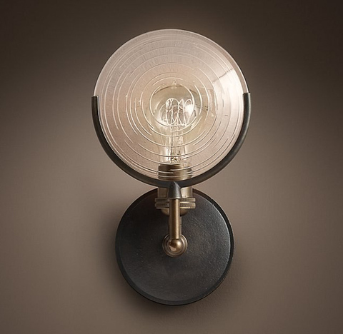 Бра Gaslight Lens Sconce