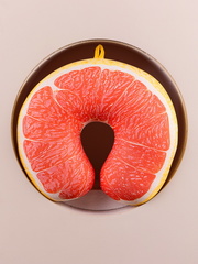 Подушка для шеи, подголовник Gekoko «Грейпфрут» 4