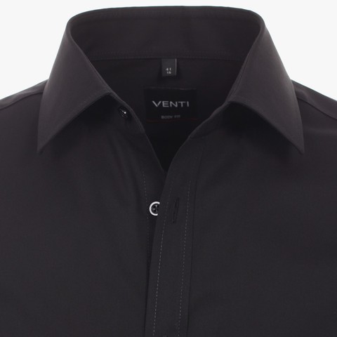 Сорочка мужская Venti Body Fit 001420-800 черная